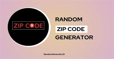 Zip Code Generator 的图像结果