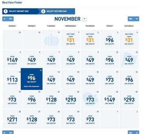 Jetblue Airlines Flights Low Fare Calendar - LowFareCalendar.net