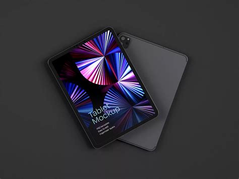 iPad Pro Tablet Screen Mockup PSD