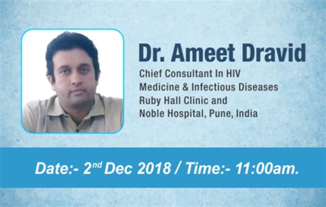 Dr. Ameet Dravid invited as a Speaker to share his views on Advances In ...