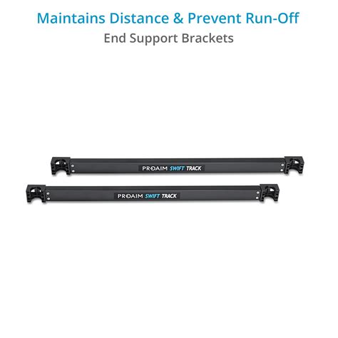 Proaim Swift Camera Dolly, 12ft Track – Portable & Affordable