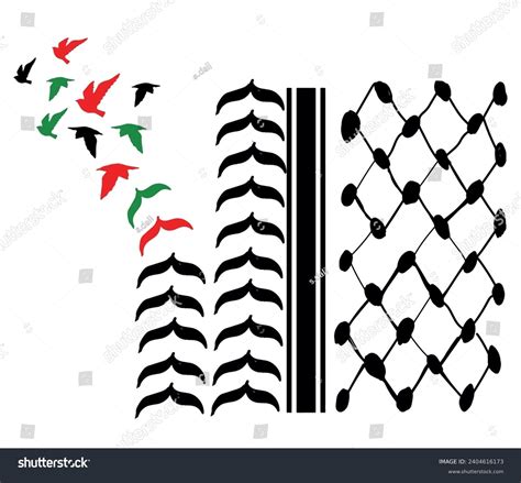 Free Palestine We Stand Palestine Palestine Stock Vector (Royalty Free ...