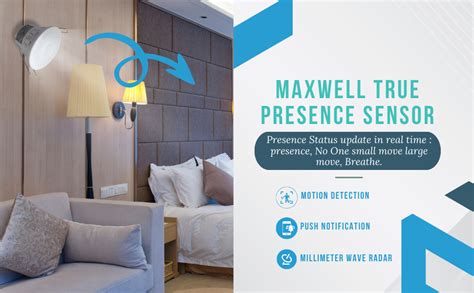 Maxwell True Presence Sensor Human Breathing Detection Minor Motion ...