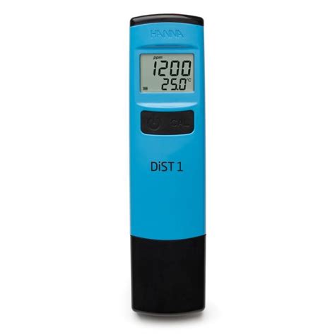 Hanna DiST 1 HI98301 Waterproof TDS Tester 0-2000 ppm Range – Uniglobal ...