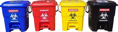 MEDIGUARD Bio Medical Plastic Pedal Dustbin, Plastic Pedal Dustbin (12 ...