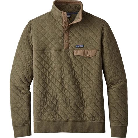 Patagonia Men's Cotton Quilt Snap-T Pullover 25371 | Pullover men, Mens ...