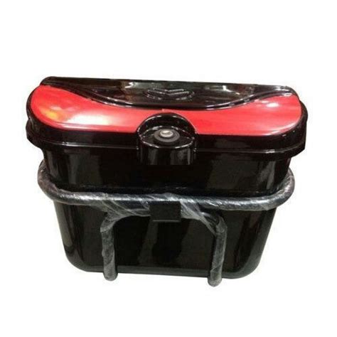 Shree Shree Ji Side Box For Royal Enfield Machismo A 351 (Black and Red ...