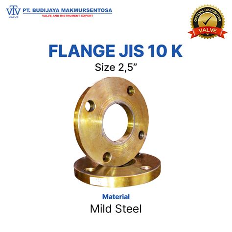 Flange JIS 10K Mild Steel -2.5 Inch | BJMSONLINE.COM