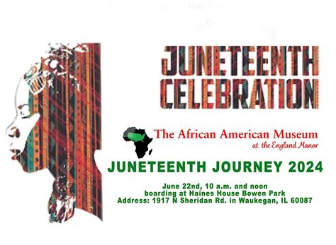 JUNETEENTH JOURNEY WAUKEGAN 12 PM, 22 June 2024 | AllEvents.in