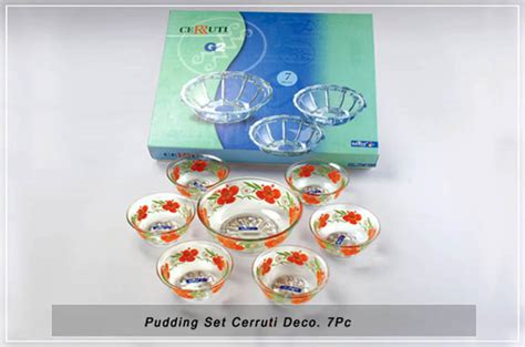 Glass Pudding Set Manufacturer, Supplier from Firozabad