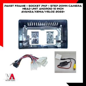 Jual [Original] Paket Frame + Socket Pnp + Step Down Camera Head Unit ...