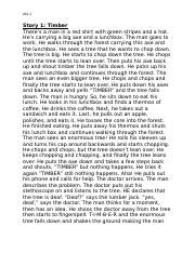 Image result for Timber ASL Story Script