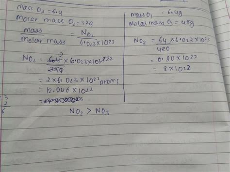 Which has maximum number of atoms: 6.4g oxygen OR 6.4g ozone ? - Brainly.in