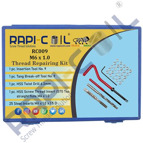 M6 x 1.0 | Thread Repairing Kit | RAPI-COIL