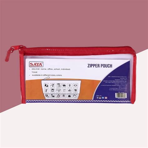 Saya A5 Glossy Eva Mesh Zipper Bag ( Pack of 1 ) – Topperskit LLP