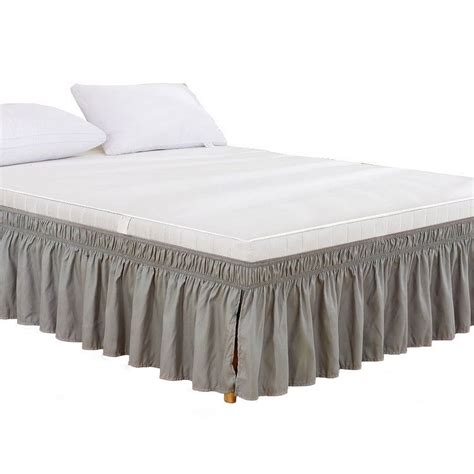 Customer reviews for Vadktai Wrap Around Ruffled Bed Skirt, Adjustable ...