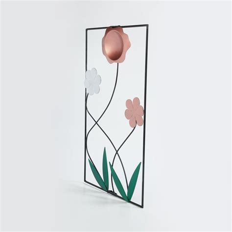 Buy Iliano Metal Floral Wall Accent from Home Centre at just INR 899.0