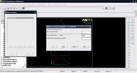 Mechanical APDL Tutorial 的图像结果