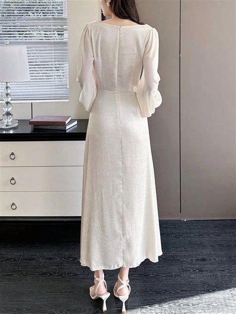 Applique A-Line Dress | Savana | Bestsellers