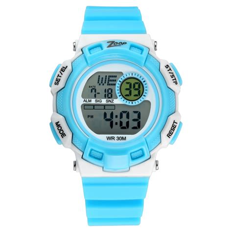Buy Online Zoop By Titan Digital Dial PU Strap Watch for Kids ...