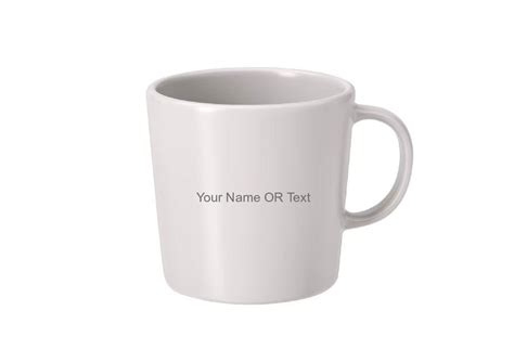 Stoneware Mug 300ml-White Designs and Templates