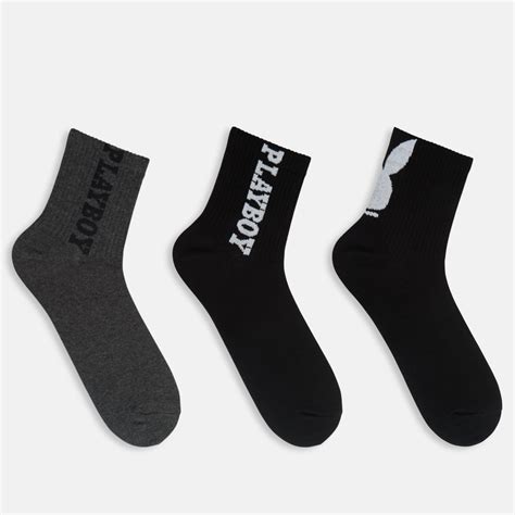 Men's Playboy Themed High Ankle Socks – SocksXpress