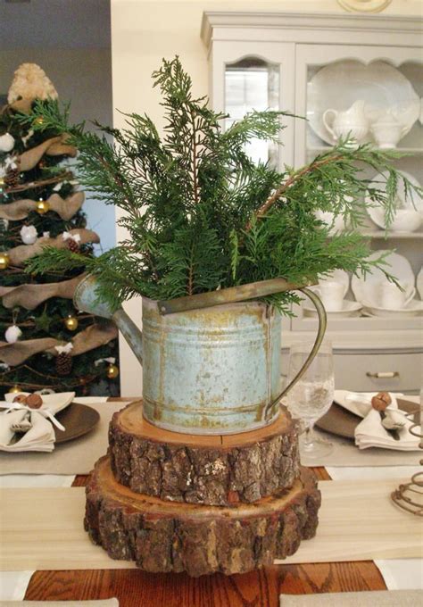 Image result for Rustic Christmas Table Setting Ideas for Outside