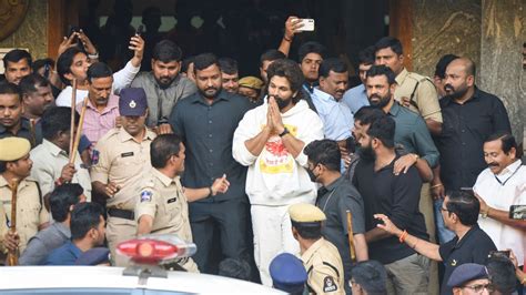 ‘Out of my personal control’: Allu Arjun’s second statement after ...