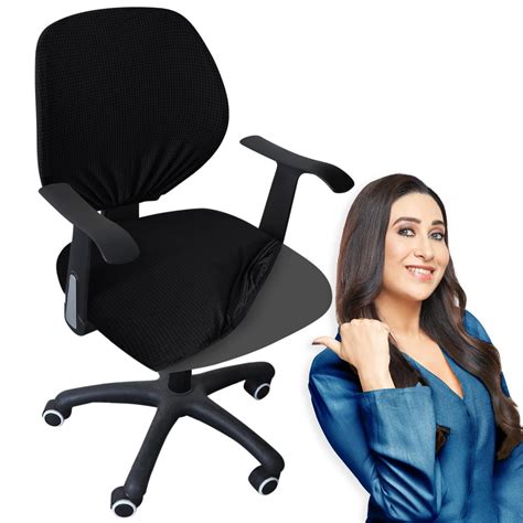 HOKIPO Water Repellent Office Chair Cover for Task Chair – 210 GSM ...