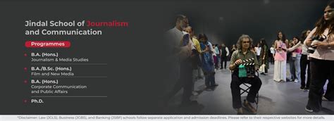 Finest Courses in Journalism and Mass Communication| JSJC | JGU