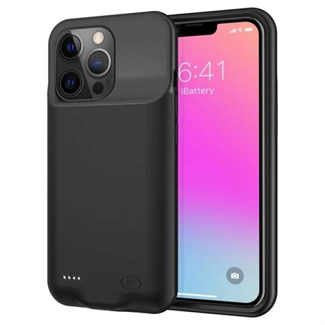 ᐉ Чехол-аккумулятор iBattery для iPhone 13 Pro Max 6500mAh Черный ...