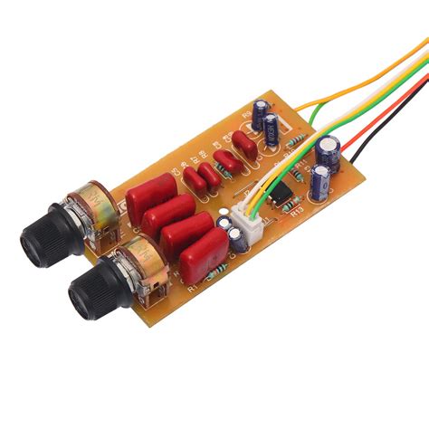 Electronic Spices 12v Dc Stereo Preamplifier Circuit Board With Bass ...