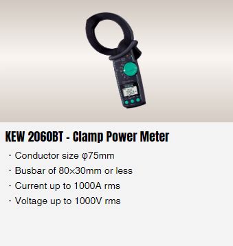 Kyoritsu KEW Clamp Power Meters India | Energy & Watt Meters | Buy Official