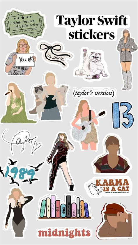 Pin by Maya Patel on stickers | Taylor swift, Photos of taylor swift ...