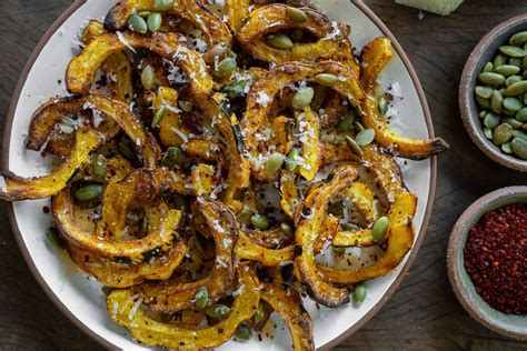 Air Fryer Delicata Squash - Kinda Healthy Recipes