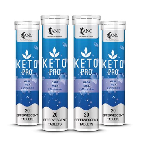 ANC Keto Pro For weight Loss With Effervescent Water Soluble 20 Tablets ...