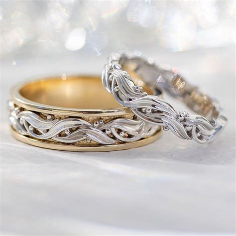 Unique wedding bands for couples 60 photos - Astyledwedding.com