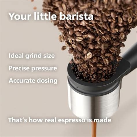Philips Baristina Espresso Machine, Grind, Tamp & India | Ubuy