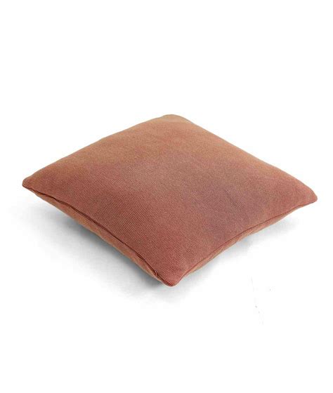 Marina Cotton Knitted Decorative Dark Coffee Color 22 x 22 Inches Cush ...