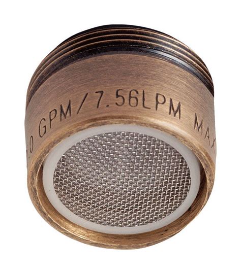 BrassCraft Dual Thread 15/16 in.-27M x 55/64 in.-27F Antique Brass Faucet Aerator - Walmart.com