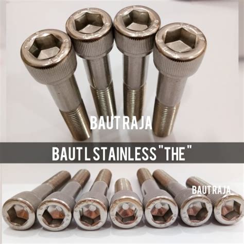 Jual Baut L Stainless M5 x 65 drat 0.8 - baut l m5x65 ss304 - Kota ...