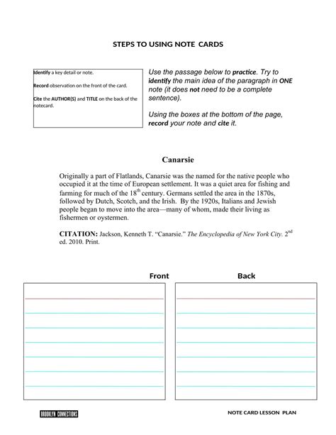42+ Free Printable Note Card Templates [Word, PDF]