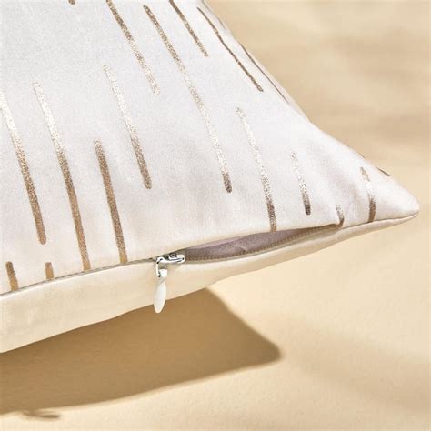 Buy Velour Foil Print Cushion Cover - 40x40cm from Home Centre at just ...