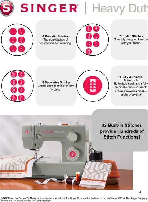 Singer 4452 Tutorial 的图像结果