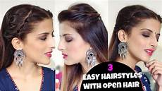Simple Hairstyles For Hair Indian by Simple Indian Hairstyles With Open Hair For Weddings Simple Hairstyles For Hair Indian