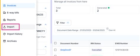 Generating E way Bill Post IRN Generation | Product Help and Support