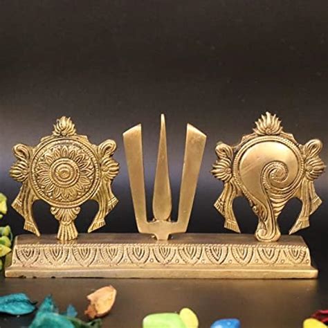 ARTVARKO Chakra Namah Shankh Shri Tirupati Balaji Padmanabha Swami Lord ...