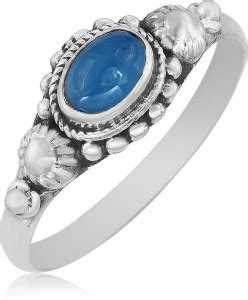 Mahal Jewels Sterling Silver, Stone Ring Price in India - Buy Mahal ...