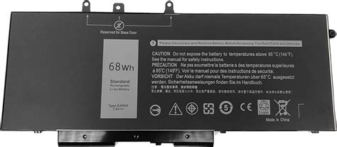 SellZone Laptop Battery Compatible for GJKNX Dell Latitude 5280 5480 ...