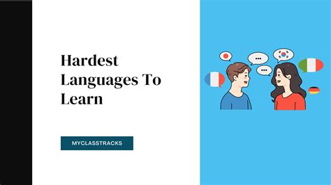 Top 10 Hardest Languages to Learn in 2024